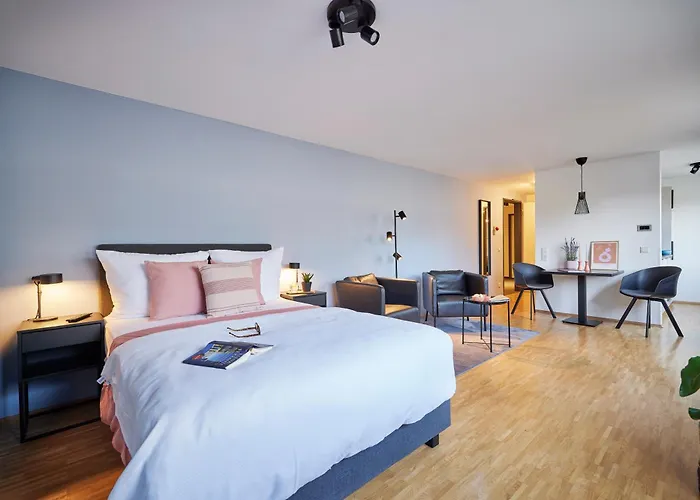 公寓式酒店 Seeger Living Comfort Downtown 卡尔斯鲁厄